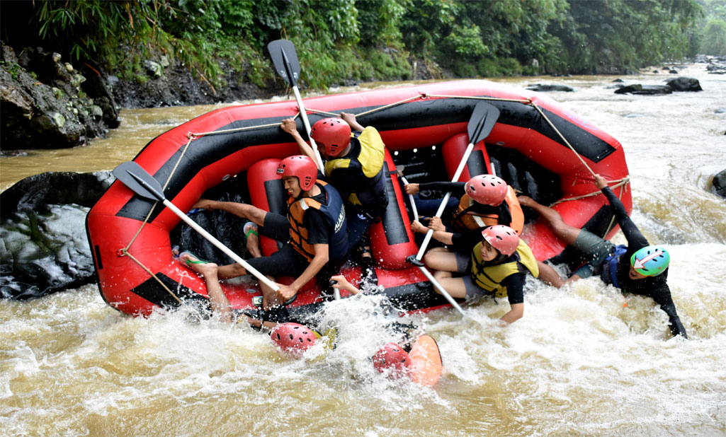 rafting di bogor cisadane