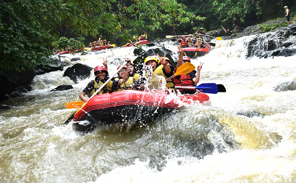 rafting di bogor cisadane