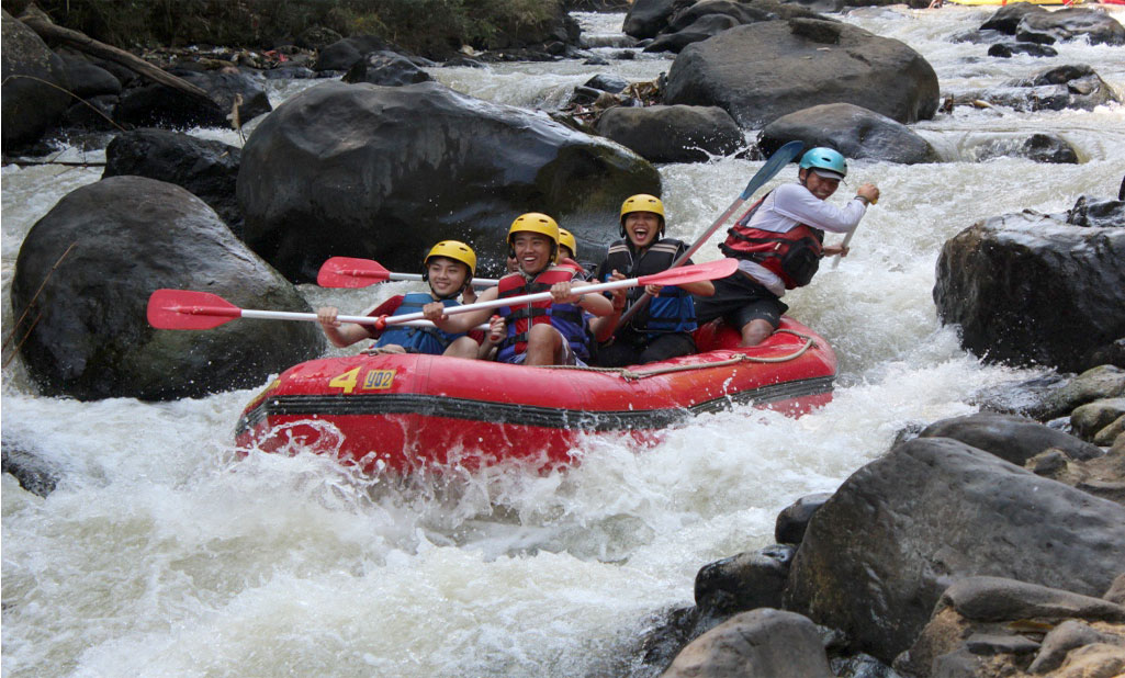 rafting di bogor cisadane