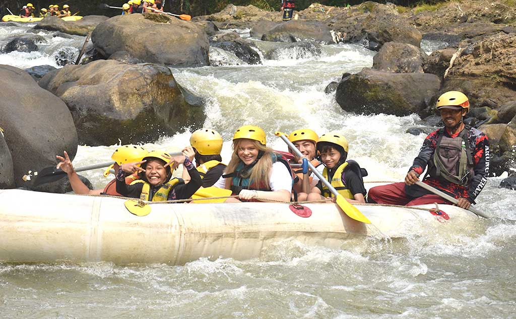 rafting di bogor cisadane