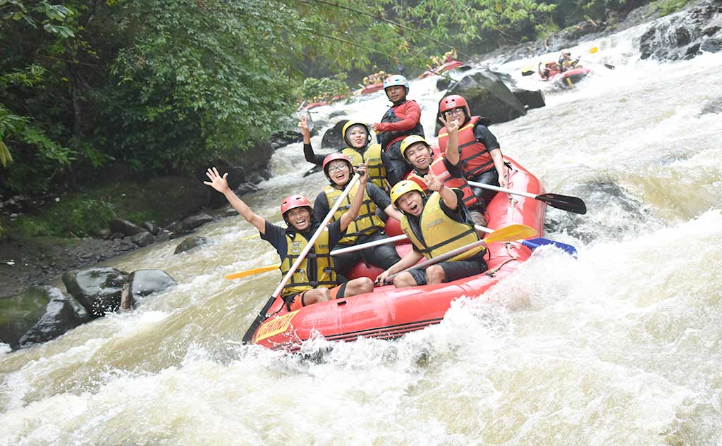 rafting di bogor cisadane
