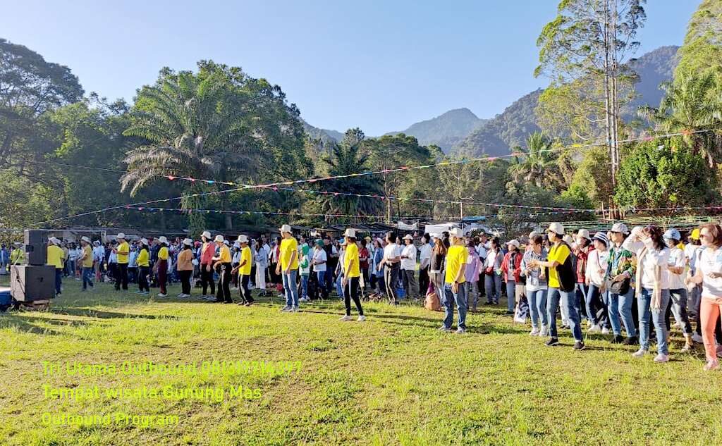 tempat gathering gunung mas puncak