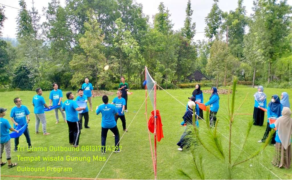 tempat gathering gunung mas puncak