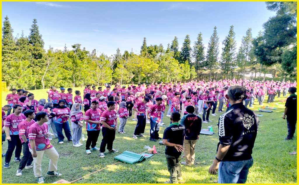 tempat gathering di megamendung