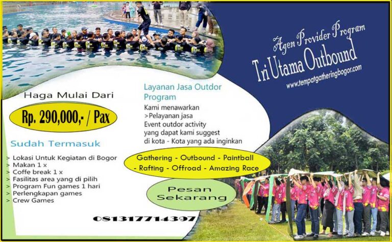 paket gathering perusahaan