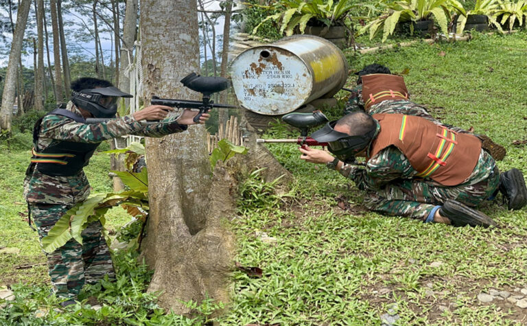 wisata paintball puncak
