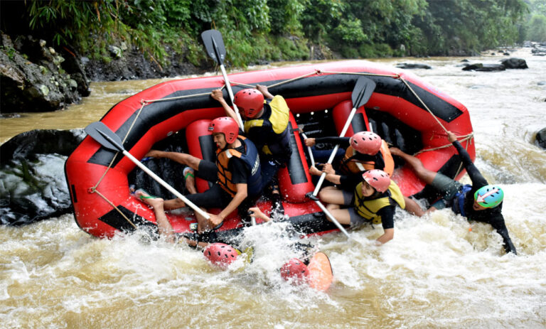 rafting di bogor cisadane